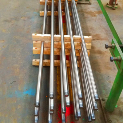 Spray metal Polished rods
