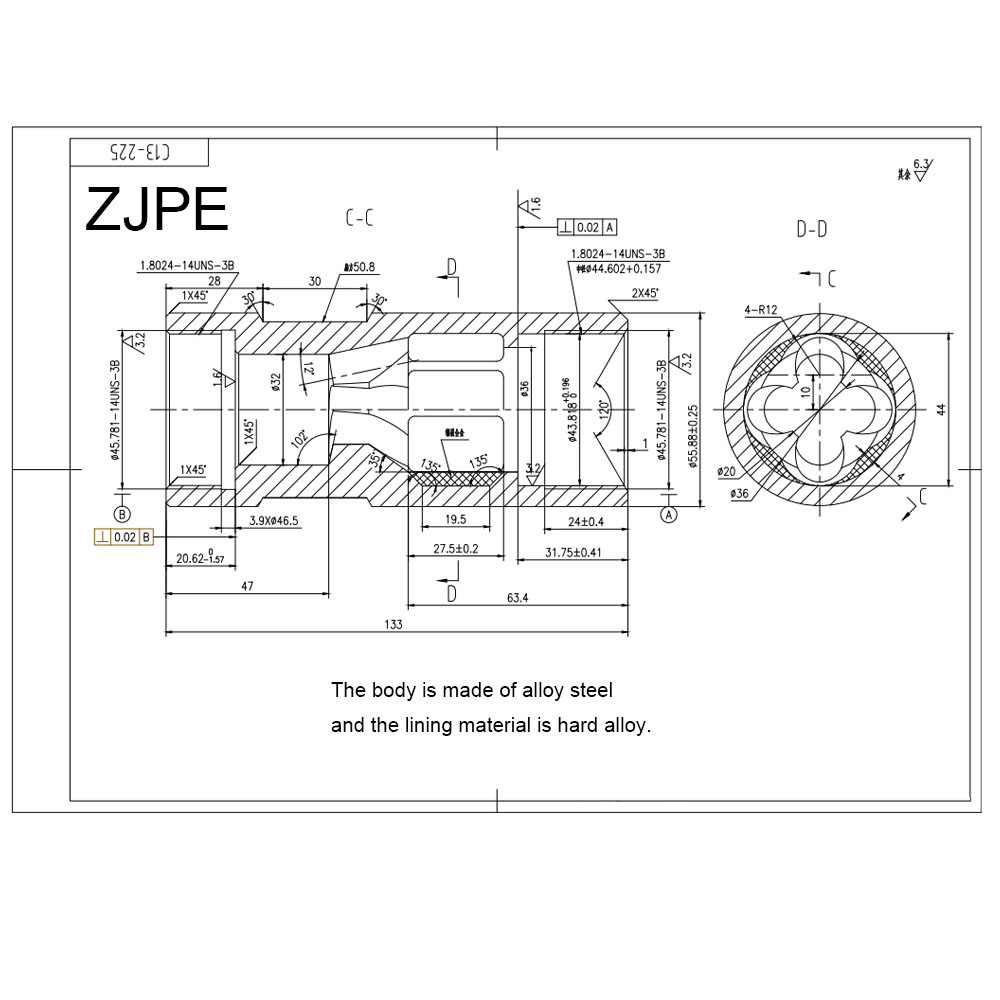 Cage,closed,pin plunger